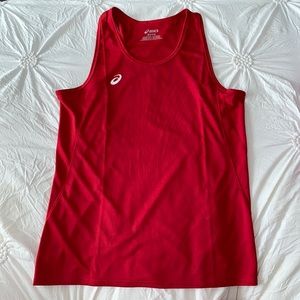 Womens size M red tank top